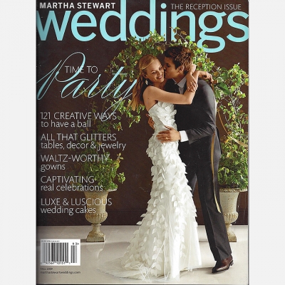2009 September Martha Stewart Weddings - Fall Cover