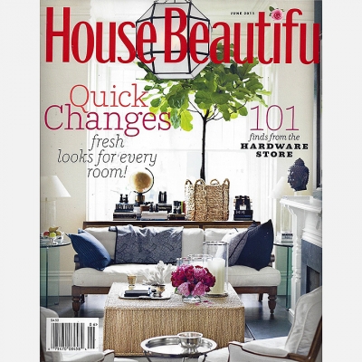 2011 June House Beautiful - Cover