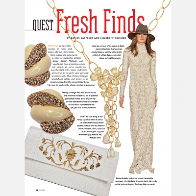 2015 Quest Magazine - Fresh Finds Page 1