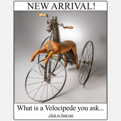 2018 SEPTEMBER - What is a Velocipede...