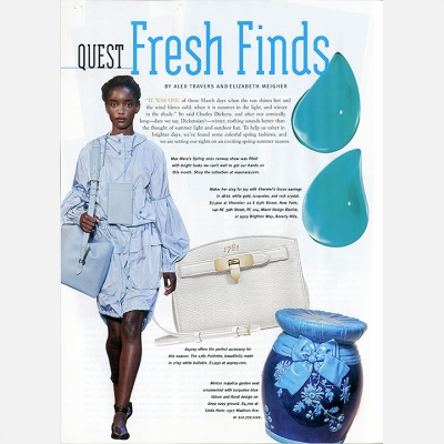 2021 MARCH - QUEST MAGAZINE FRESH FINDS
