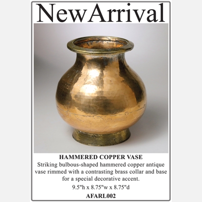 2024 April Copper Vase
