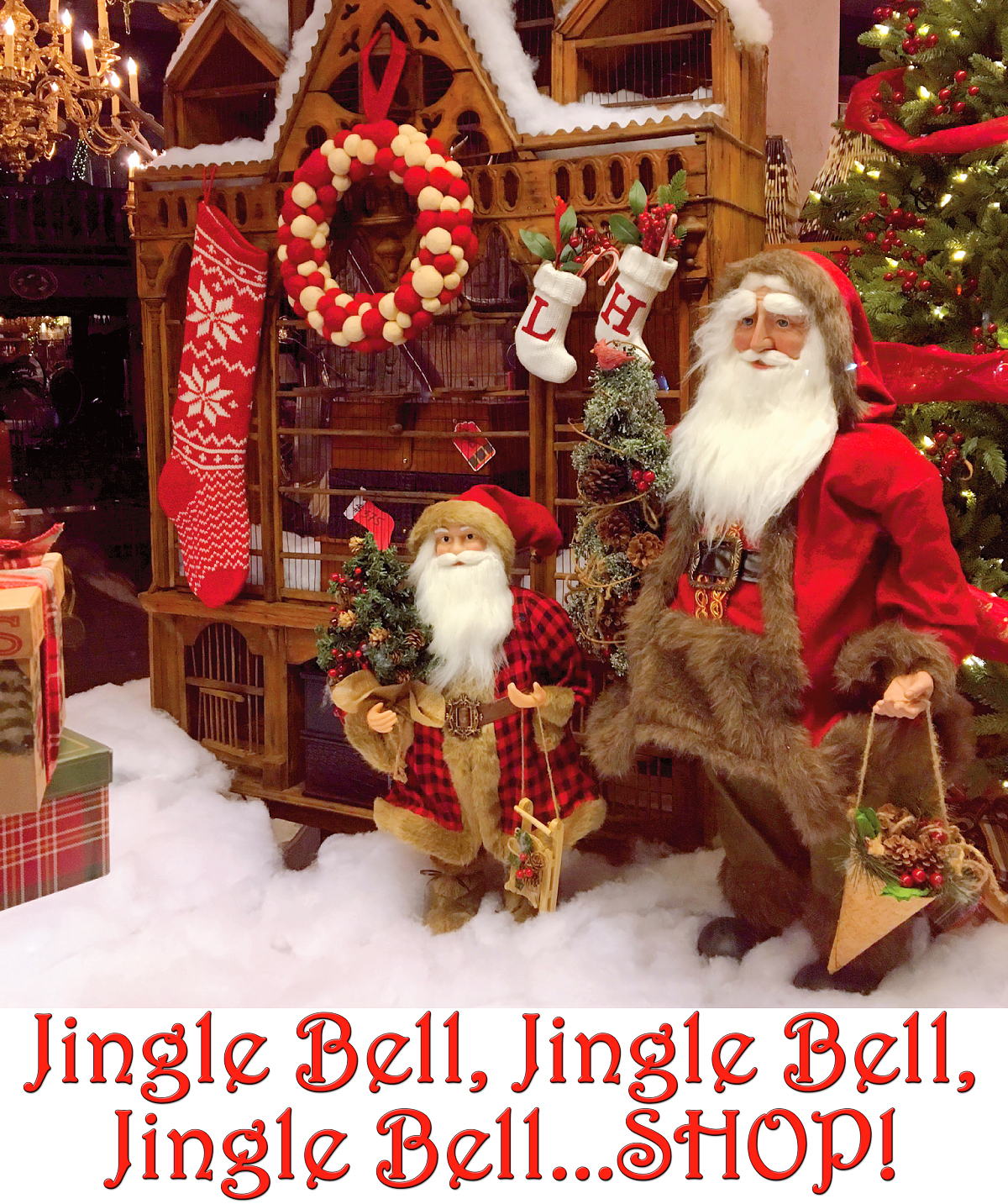 Jingle Bell, Jingle Bell, Jingle Bell...SHOP!