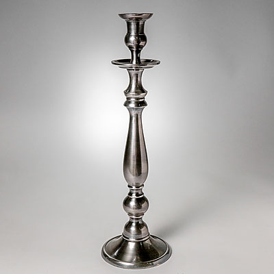 PEWTER CANDLESTICK