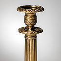 FLUTED CANDLESTICK