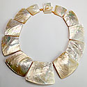 A MOTHER OF PEARL CHOKER