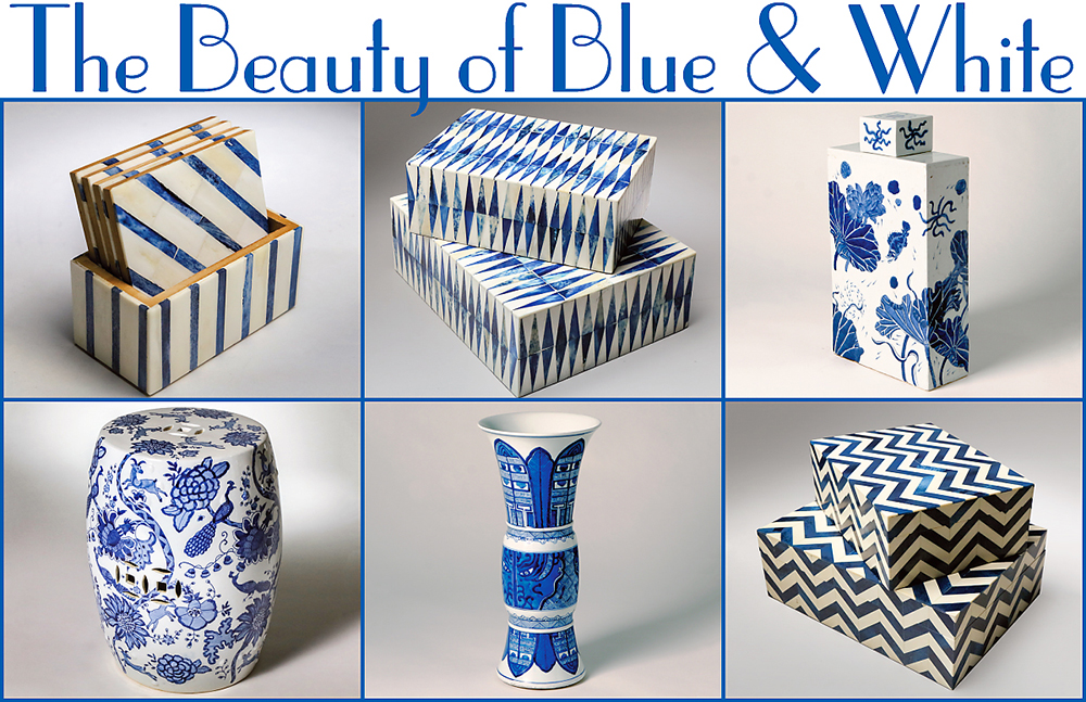 The Beauty of Blue & White