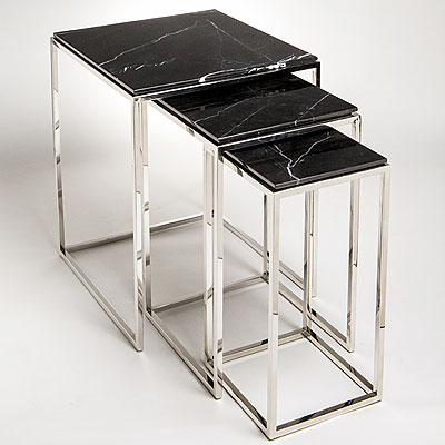SET OF STACKING TABLES