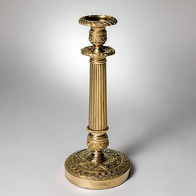 FLUTED CANDLESTICK