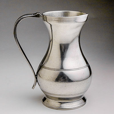 SMALL PEWTER PITCHER