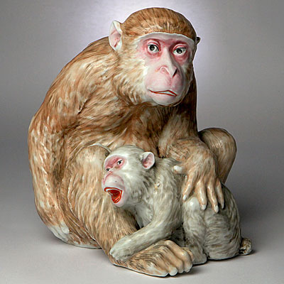 MEISSEN MONKEY