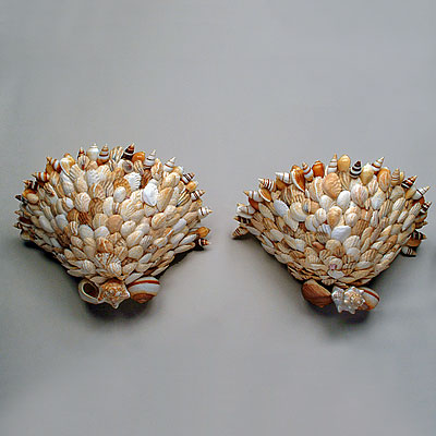 SHELL WALL SCONCES