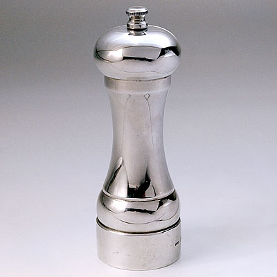 SILVER PEPPER MILL