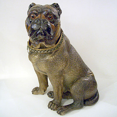 TERRACOTTA BULLDOG