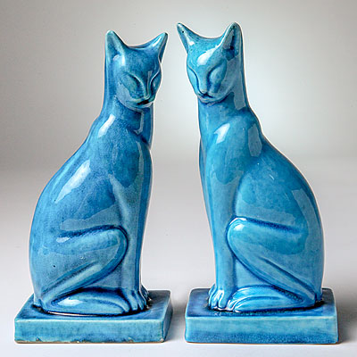 CHINESE CAT FIGURES