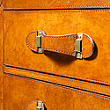 SMALL LEATHER CHEST