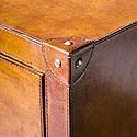 SMALL LEATHER CHEST
