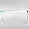 LARGE GLASS CONSOLE