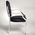 DINING CHAIR - STAINLESS STEEL FRAME
