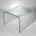 GLASS NESTING SIDE TABLES
