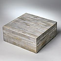 SQUARE RIBBED BONE BOX