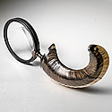 HORN MAGNIFYING GLASS
