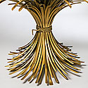 GOLD WHEAT SIDE TABLE