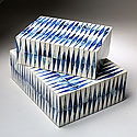 BLUE AND WHITE BOX