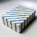 SMALL BLUE AND WHITE BOX