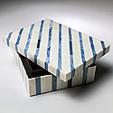 SMALL BLUE AND WHITE BOX