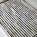 LARGE STRIPED TRAY