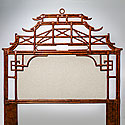 PAGODA QUEEN HEADBOARD