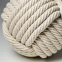 KNOTTED COTTON DOORSTOP