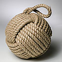 KNOTTED SISAL DOORSTOP