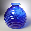 BRIGHT BLUE VASE