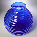 BRIGHT BLUE VASE