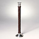 LEATHER CANDLESTICK