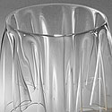 LARGE LUCITE SIDE TABLE