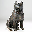 TERRACOTTA BULLDOG