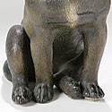 TERRACOTTA PUG DOG