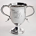 18th C. STERLING SILVER CUP