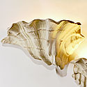 PAIR SHELL SCONCES