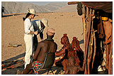 Linda with the Himba Elders